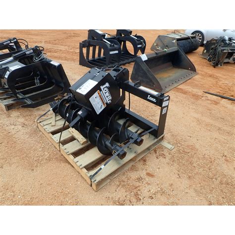 lowe skid steer auger attachment